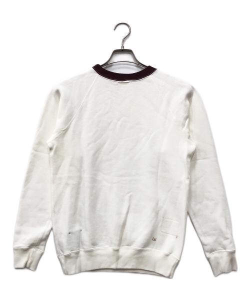 45R（フォーティファイブ・アール）45R (フォーティファイブ・アール) プロパティロゴプリント裏毛の908スウェット ホワイト サイズ:下記参照の古着・服飾アイテム