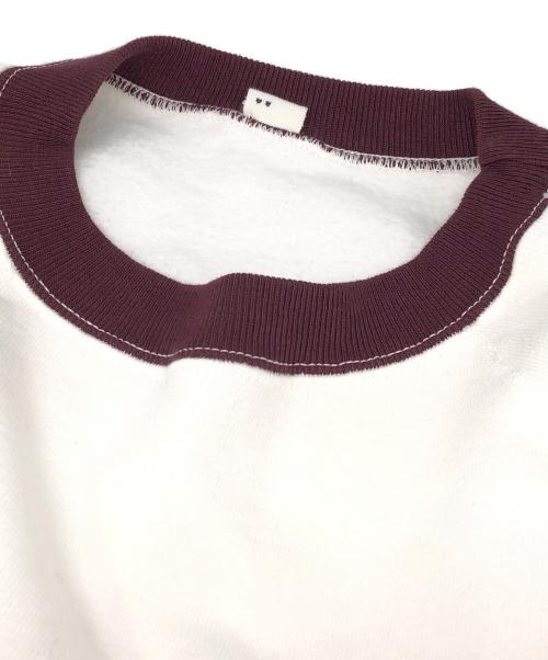 45R（フォーティファイブ・アール）45R (フォーティファイブ・アール) プロパティロゴプリント裏毛の908スウェット ホワイト サイズ:下記参照の古着・服飾アイテム