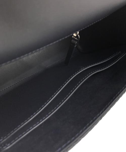 TORY BURCH（トリーバーチ）TORY BURCH (トリーバーチ) ツイードチェーンショルダーバッグ ネイビー サイズ:下記参照の古着・服飾アイテム