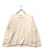 Spick and Spanスピックアンドスパン）の古着「ウールカシミヤ クルーネックプルオーバー」｜アイボリー