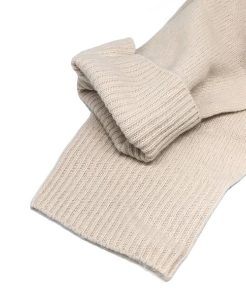 Spick and Span（スピック＆スパン）Spick and Span (スピックアンドスパン) ウールカシミヤ クルーネックプルオーバー アイボリー サイズ:Fの古着・服飾アイテム