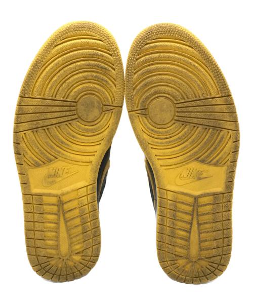 NIKE（ナイキ）NIKE (ナイキ) AIR JORDAN１ RETRO HIGH イエロー×ブラック サイズ:26cmの古着・服飾アイテム