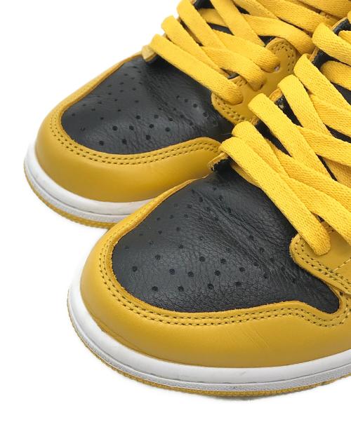 NIKE（ナイキ）NIKE (ナイキ) AIR JORDAN１ RETRO HIGH イエロー×ブラック サイズ:26cmの古着・服飾アイテム
