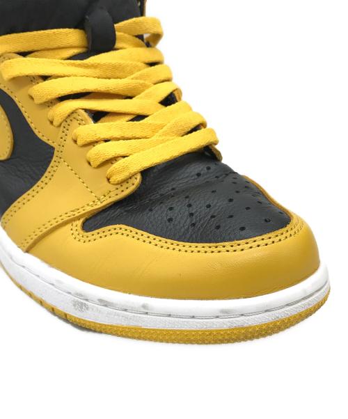 NIKE（ナイキ）NIKE (ナイキ) AIR JORDAN１ RETRO HIGH イエロー×ブラック サイズ:26cmの古着・服飾アイテム