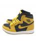 NIKE (ナイキ) AIR JORDAN１ RETRO HIGH イエロー×ブラック サイズ:26cm：13000円