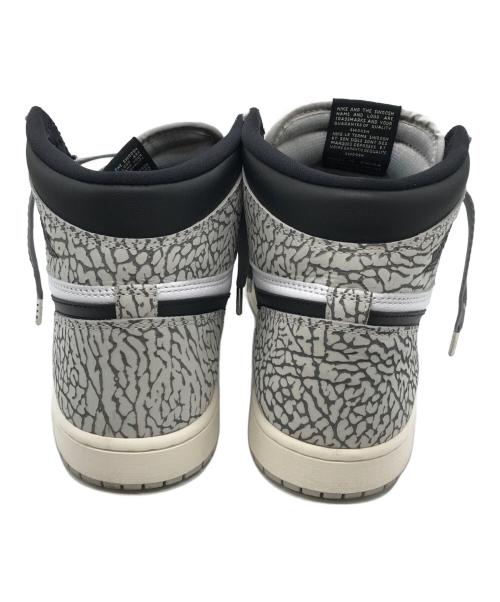 NIKE（ナイキ）NIKE (ナイキ) Air Jordan 1 Retro High OG グレー×ホワイト サイズ:29.5の古着・服飾アイテム