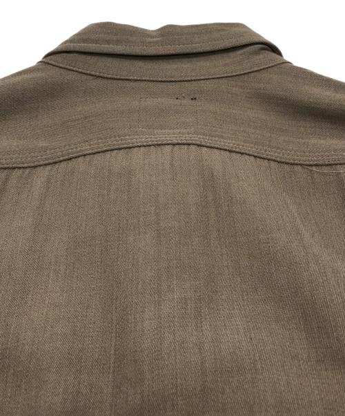 Needles（ニードルズ）Needles (ニードルズ) Work Shirt　 ブラウン サイズ:Sの古着・服飾アイテム