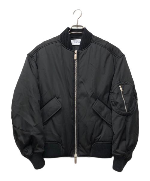 OFFWHITE（オフホワイト）OFFWHITE (オフホワイト) Bomber Jacket ブラック サイズ:38の古着・服飾アイテム