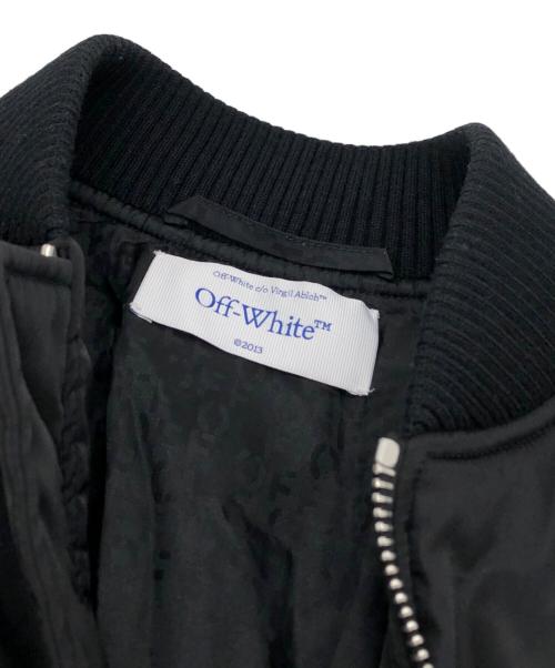 OFFWHITE（オフホワイト）OFFWHITE (オフホワイト) Bomber Jacket ブラック サイズ:38の古着・服飾アイテム