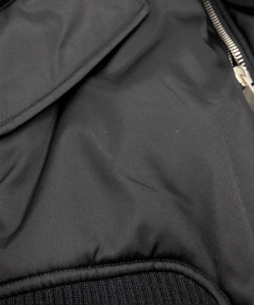 OFFWHITE（オフホワイト）OFFWHITE (オフホワイト) Bomber Jacket ブラック サイズ:38の古着・服飾アイテム