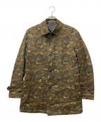 BURBERRY BLACK LABELバーバリーブラックレーベル）の古着「カモ柄ジャケット」｜カーキ