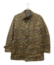 BURBERRY BLACK LABEL（バーバリーブラックレーベル）の古着「カモ柄ジャケット」｜カーキ