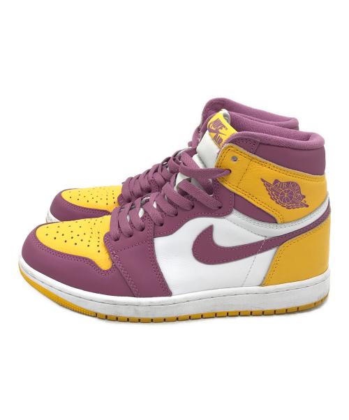 NIKE（ナイキ）NIKE (ナイキ) AIR JORDAN1 High OG Brotherhood パープル サイズ:26.5cmの古着・服飾アイテム