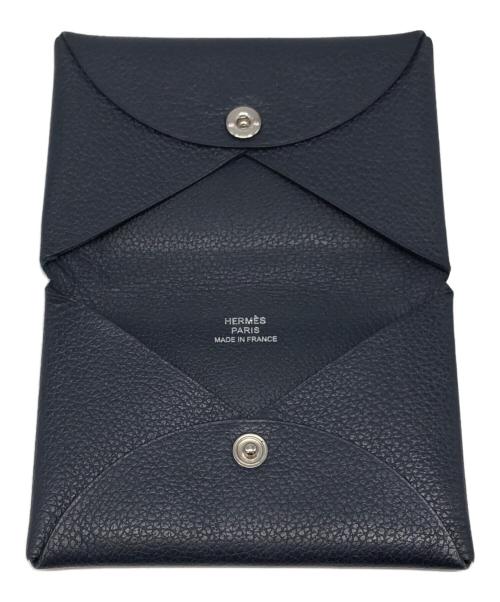 HERMES（エルメス）HERMES (エルメス) カルヴィコインケース ネイビー サイズ:下記参照の古着・服飾アイテム