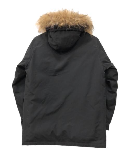 DANTON（ダントン）DANTON (ダントン) ファーダウンジャケット ブラック サイズ:40の古着・服飾アイテム