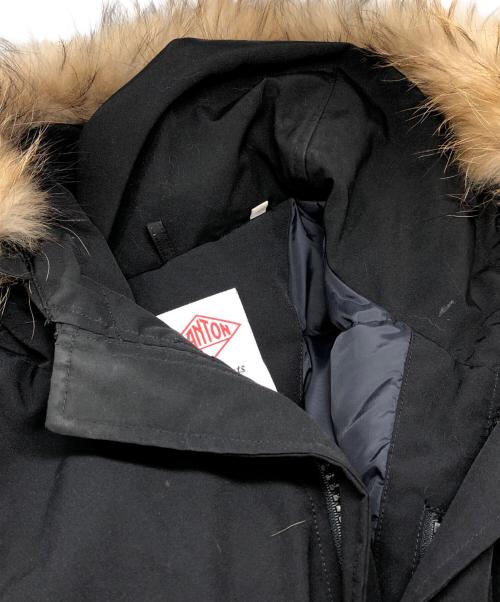 DANTON（ダントン）DANTON (ダントン) ファーダウンジャケット ブラック サイズ:40の古着・服飾アイテム
