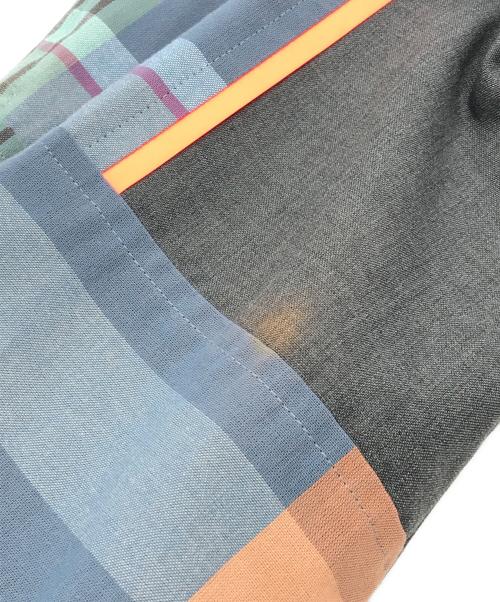 KOLOR（カラー）KOLOR (カラー) カラーブロックジャケット ブルー サイズ:3の古着・服飾アイテム