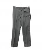 NULABEL CM1YOK42ニューレーベルシーエム1ワイ0ケイ42）の古着「WRAP WIDE PANT」｜グレー
