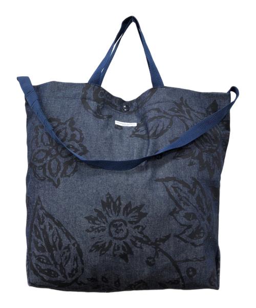 Engineered Garments（エンジニアドガーメンツ）Engineered Garments (エンジニアードガーメンツ) 2WAY総柄デニムバッグ ネイビー サイズ:下記参照の古着・服飾アイテム
