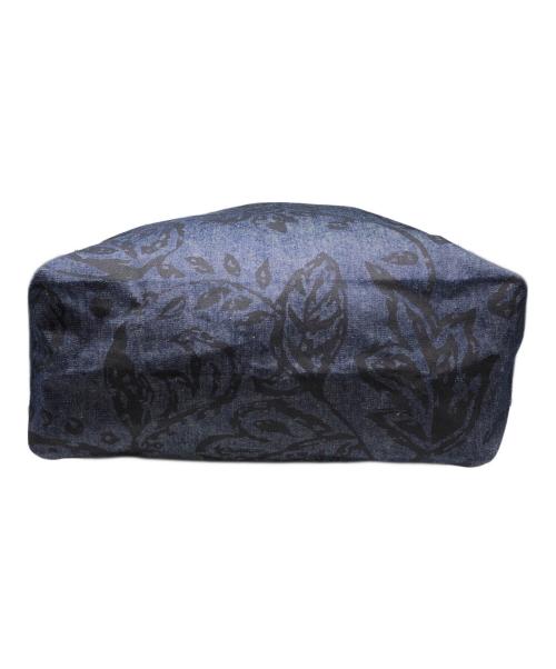 Engineered Garments（エンジニアドガーメンツ）Engineered Garments (エンジニアードガーメンツ) 2WAY総柄デニムバッグ ネイビー サイズ:下記参照の古着・服飾アイテム