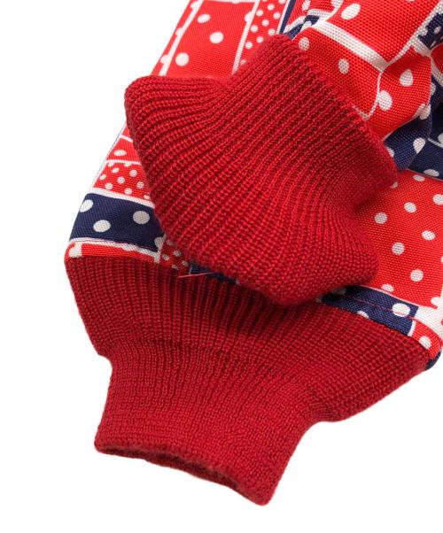 Needles（ニードルズ）Needles (ニードルズ) COACH JACKET NYLON OXFIRD CLOTH PRINTED レッド サイズ:Sの古着・服飾アイテム