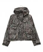 South2 West8サウスツー ウエストエイト）の古着「総柄マウンテンパーカー」｜ブラウン