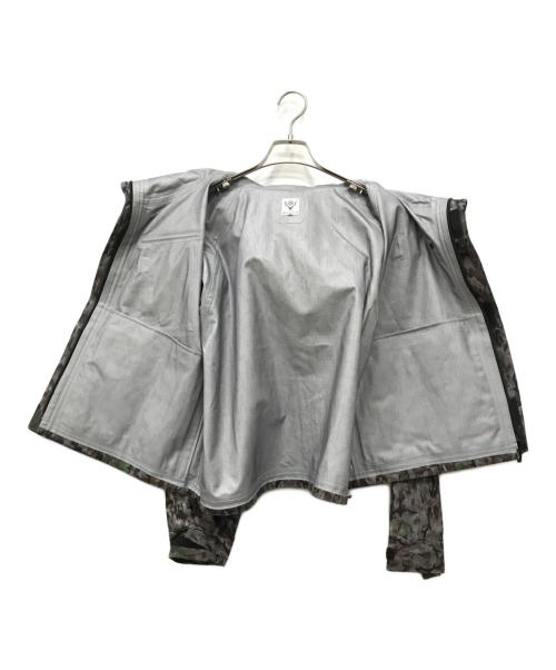 South2 West8（サウスツー ウエストエイト）South2 West8 (サウスツー ウエストエイト) 総柄マウンテンパーカー ブラウン サイズ:Sの古着・服飾アイテム