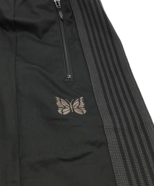 Needles（ニードルズ）Needles (ニードルズ) nano・universe (ナノ・ユニバース) 別注TRACK PANTS ブラック サイズ:Mの古着・服飾アイテム