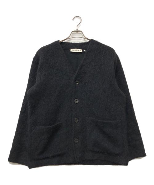OUR LEGACY（アワーレガシー）OUR LEGACY (アワーレガシー) CARDIGAN BLACK MOHAIR. ブラック サイズ:Mの古着・服飾アイテム