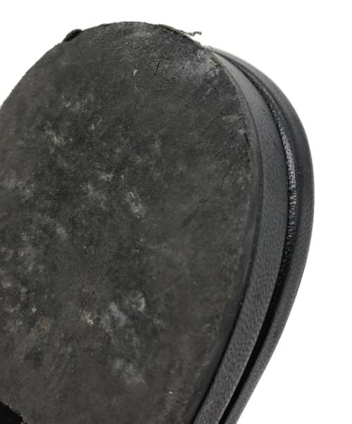 CHANEL（シャネル）CHANEL (シャネル) フラットサンダル ブラック サイズ:35Cの古着・服飾アイテム