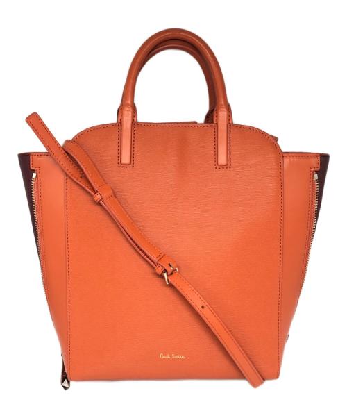 PAUL SMITH（ポールスミス）Paul Smith (ポールスミス) 2WAYバッグ オレンジ サイズ:下記参照の古着・服飾アイテム