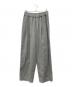 GALERIE VIE（ギャルリーヴィー）の古着「レーヨンウールデラヴェ 2タックギャザーパンツ」｜グレー