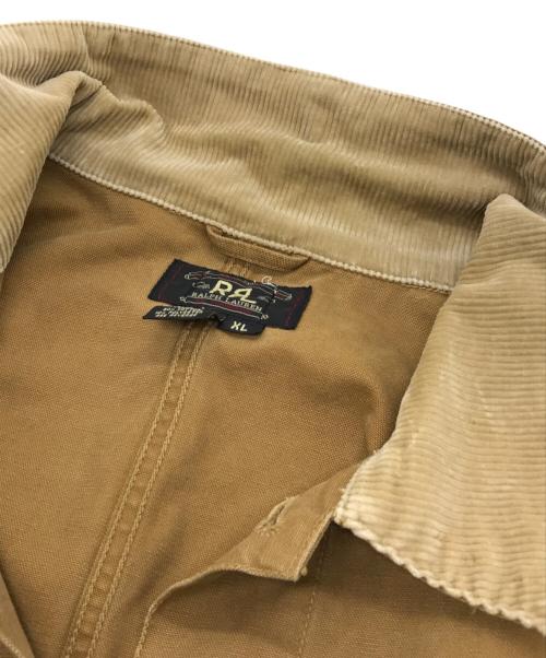 RRL（ダブルアールエル）RRL (ダブルアールエル) ハンティングジャケット ベージュ サイズ:XLの古着・服飾アイテム