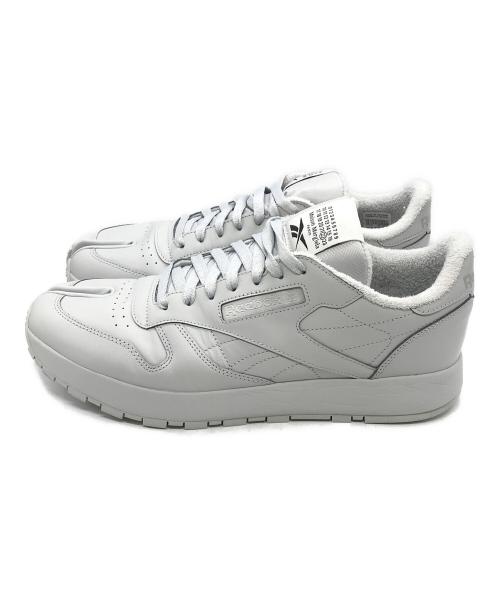 Maison Margiela（メゾンマルジェラ）Maison Margiela (メゾンマルジェラ) REEBOK (リーボック) Project 0 Classic Leather Tabi ホワイト サイズ:30cmの古着・服飾アイテム