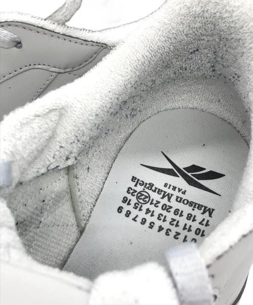 Maison Margiela（メゾンマルジェラ）Maison Margiela (メゾンマルジェラ) REEBOK (リーボック) Project 0 Classic Leather Tabi ホワイト サイズ:30cmの古着・服飾アイテム