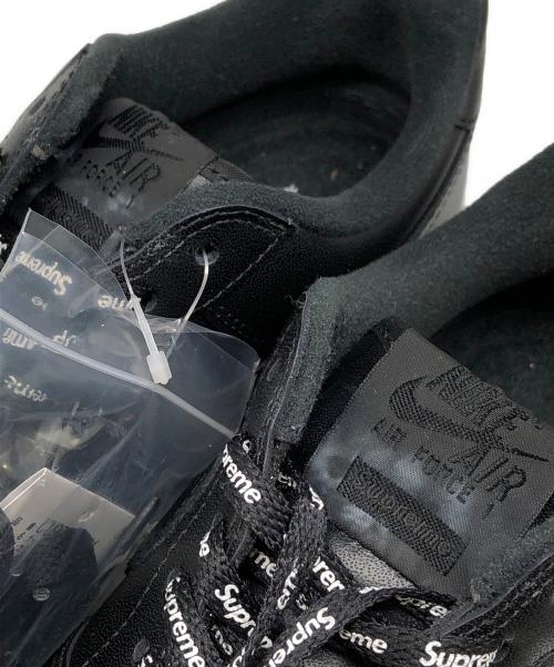 NIKE（ナイキ）NIKE (ナイキ) Supreme (シュプリーム) AIR FORCE1 LOW ブラック サイズ:26.5cmの古着・服飾アイテム