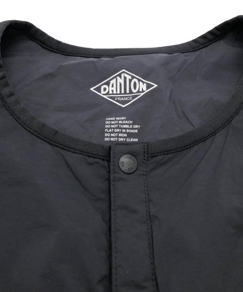 DANTON（ダントン）DANTON (ダントン) プリマロフトインサレーションノーカラージャケット ブラック サイズ:44の古着・服飾アイテム