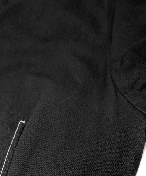LANVIN en Bleu（ランバンオンブルー）LANVIN en Bleu (ランバンオンブルー) コットンストレッチ切替ワンピース ブラック サイズ:38の古着・服飾アイテム