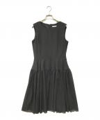 FOXEY NEWYORKフォクシーニューヨーク）の古着「ノースリーブワンピース」｜ブラック