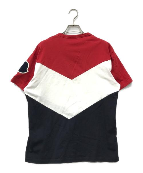MONCLER（モンクレール）MONCLER (モンクレール) MAGLIA T-SHIRT レッド サイズ:Sの古着・服飾アイテム