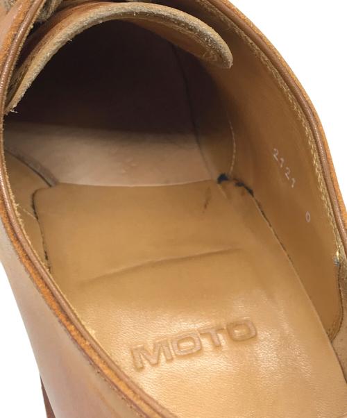 MOTO（モト）MOTO (モト) レザーシューズ ブラウンの古着・服飾アイテム