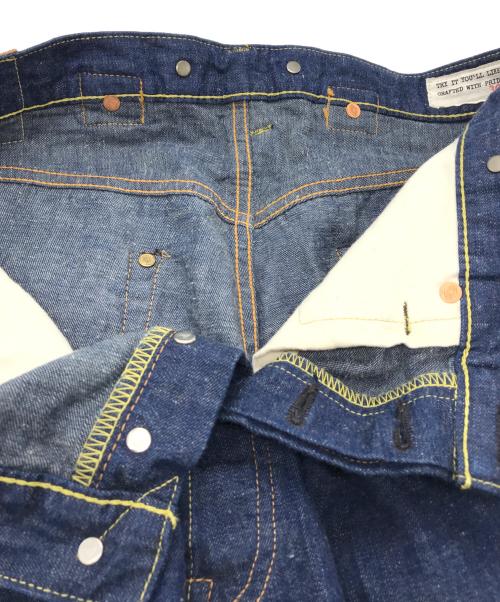 BONCOURA（ボンクラ）BONCOURA (ボンクラ) ネップデニムパンツ インディゴ サイズ:36の古着・服飾アイテム