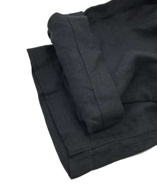 BONCOURA（ボンクラ）BONCOURA (ボンクラ) リネンパンツ ブラック サイズ:30の古着・服飾アイテム
