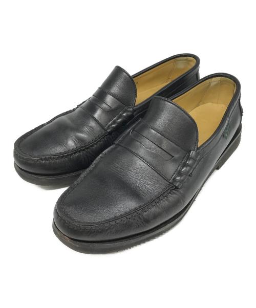 PARABOOT（パラブーツ）PARABOOT (パラブーツ) コインローファー ブラック サイズ:8 1/2の古着・服飾アイテム