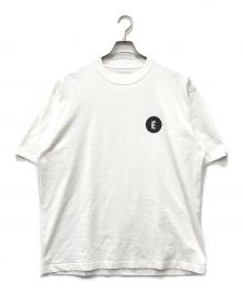 ENNOY（エンノイ）の古着「クルーネックロゴTシャツ」｜ホワイト