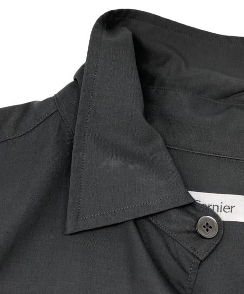 cornier（コルニエ）CORNIER (コルニエ) Super180's WORSTED WOOL SHIRTS グレー サイズ:Mの古着・服飾アイテム