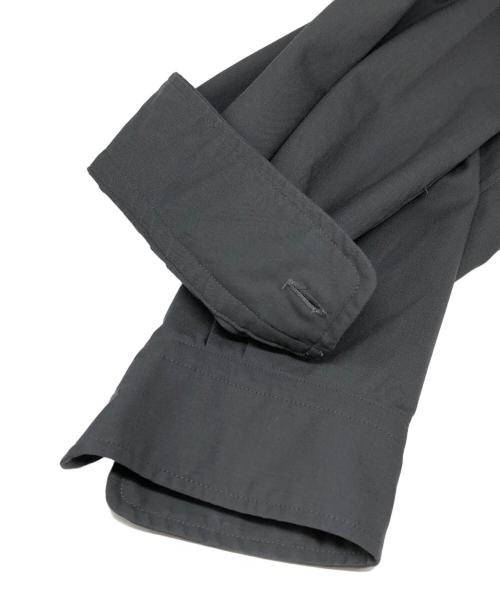 cornier（コルニエ）CORNIER (コルニエ) Super180's WORSTED WOOL SHIRTS グレー サイズ:Mの古着・服飾アイテム