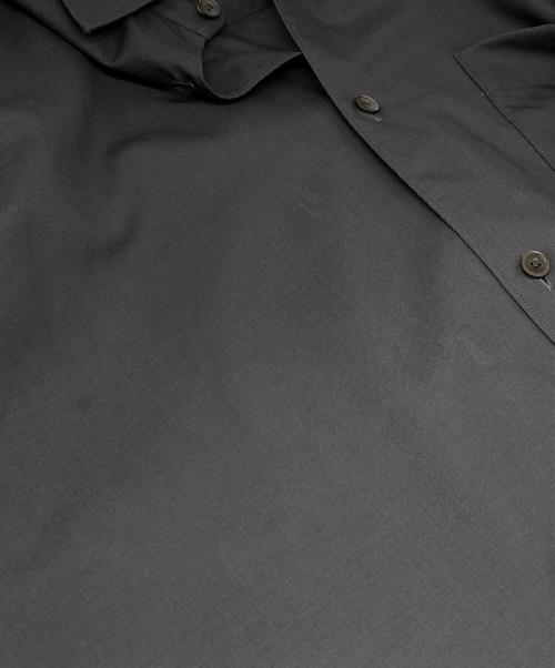 cornier（コルニエ）CORNIER (コルニエ) Super180's WORSTED WOOL SHIRTS グレー サイズ:Mの古着・服飾アイテム