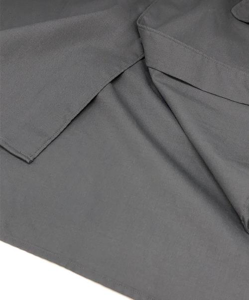 cornier（コルニエ）CORNIER (コルニエ) Super180's WORSTED WOOL SHIRTS グレー サイズ:Mの古着・服飾アイテム