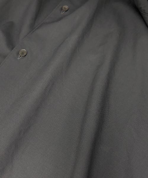 cornier（コルニエ）CORNIER (コルニエ) Super180's WORSTED WOOL SHIRTS グレー サイズ:Mの古着・服飾アイテム